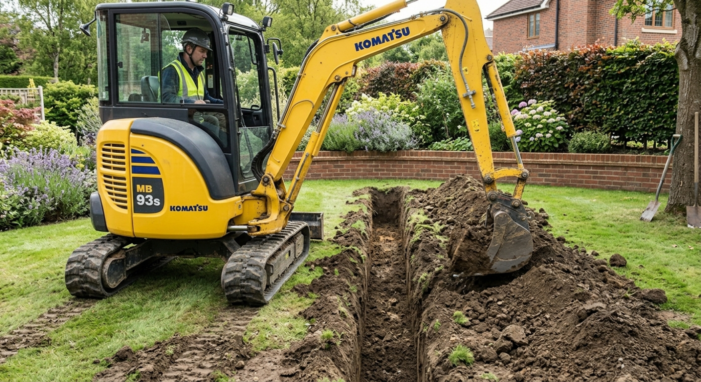 Minikoparka Komatsu